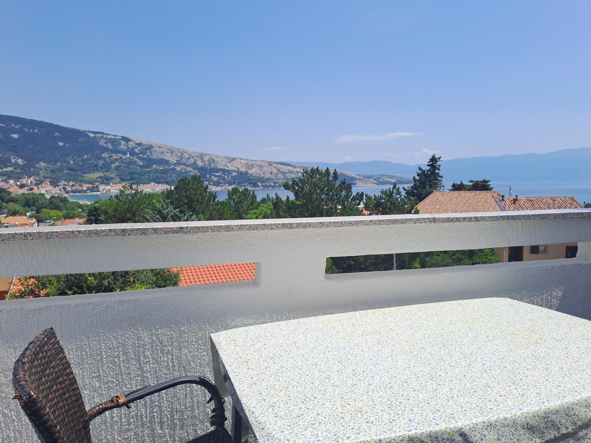 Apartman Zarok Baška Kültér fotó